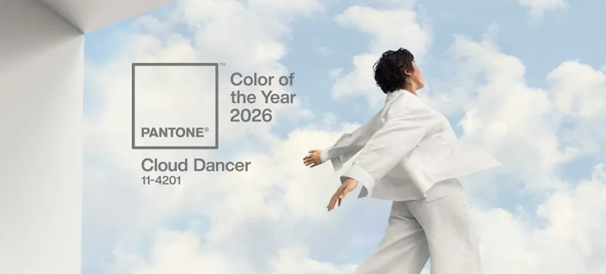 Cloud Dancer e a Nova Paleta Pantone 2026 para Interiores